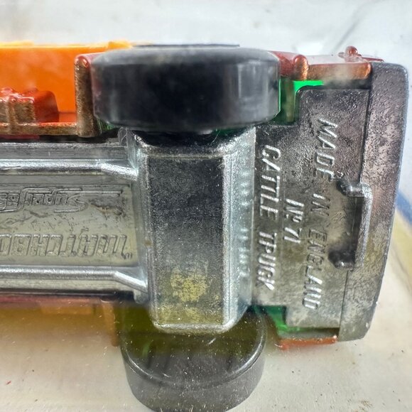 Vintage 1975 Matchbox Superfast No.71 Cattle Truck Die-Cast Metal Toy Lesney - Picture 3 of 7